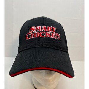Air Chilled Smart Chicken hat cap 6 1/2" medium large fitted Max black